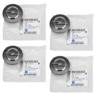 4x ORIGINAL OPEL Nabendeckel Felgendeckel &Oslash; 59mm Astra J Zafira Tourer C YQ00018580