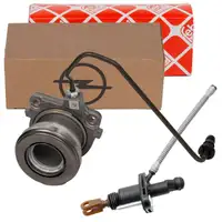 Nehmerzylinder + febi Geberzylinder Kupplung für OPEL Zafira B 1.6 CNG Turbo 2.0 / OPC 2.2