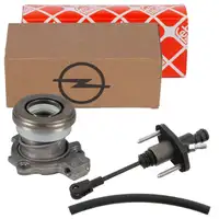 Clutch slave cylinder + febi clutch master cylinder for OPEL Astra G H with F13/F17 transmission