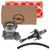 Nehmerzylinder + febi Geberzylinder Kupplung f&uuml;r OPEL Zafira A 1.6/1.8 16V f&uuml;r F13/F17