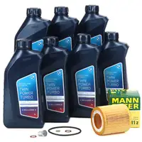 7L ORIGINAL 5W-30 Motoröl + MANN Ölfilter für BMW 2er F87 M2 3er F80 M3 4er F82 F83 M4 N55