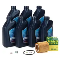7L ORIGINAL 5W30 Motor&ouml;l + MANN &Ouml;lfilter f&uuml;r BMW 1er 3er 5er 7er X1 X3 N51 N52 N53 N54 N55