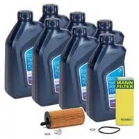 6L ORIGINAL 5W30 LL-04 Motoröl + MANN Ölfilter für BMW 1er 2er 3er 4er 5er X1 X3 MINI N47