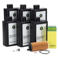6L ORIGINAL 5W-30 LL-04 Motor&ouml;l + MANN &Ouml;lfilter f&uuml;r MINI R56 R55 R60 R57 R58 R61 R59 N47