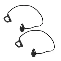 2x Halteband Kofferraumabdeckung f&uuml;r OPEL Corsa D E 5-T&uuml;rer 13367836/2094149