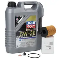 5L LIQUI MOLY SPECIAL TEC F 5W30 Motor&ouml;l + ORIGINAL &Ouml;lfilter f&uuml;r CITROEN 1.4/1.6 HDi