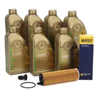 7L ORIGINAL 0W-20 für MB 229.71 Motoröl + HENGST Ölfilter MERCEDES A-/B-/C-/E-Klasse OM654