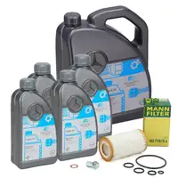 9L ORIGINAL 5W-40 for MB 229.5 Engine Oil + MANN Oil Filter MERCEDES-BENZ M112 M113 M272 M273