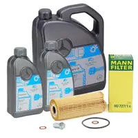 7L ORIGINAL 5W-40 for MB 229.5 Engine Oil + MANN Oil Filter MERCEDES W202 W124 M111 M103 M104