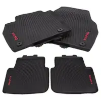 ORIGINAL Gummimatten Fu&szlig;matten Satz f&uuml;r SKODA Kamiq NW4 vorne + hinten 4-teilig