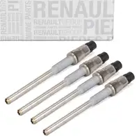 4x ORIGINAL RENAULT Gl&uuml;hkerze Clio 4 5 Captur 1 2 Kadjar Kamngoo 2 1.5 dCi 237K24248R