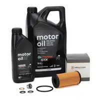 6L CASTROL GTX RN-SPEC 0W20 RN17FE Motor&ouml;l + HIRSCHER &Ouml;lfilter f&uuml;r DACIA RENAULT 1.5 dCi