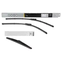 ORIGINAL Scheibenwischer Wischerbl&auml;tter Set f&uuml;r RENAULT Grand Scenic 3 vorne + hinten