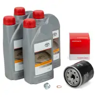 4L ORIGINAL 5W-30 ACEA C2 Motor&ouml;l + HERTH+BUSS &Ouml;lfilter f&uuml;r TOYOTA Auris Corolla 1.4D