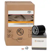 5L ORIGINAL FUEL ECONOMY 5W-30 Motor&ouml;l + HIRSCHER &Ouml;lfilter f&uuml;r TOYOTA LEXUS