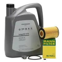 5L ORIGINAL 0W30 Motor&ouml;l + MANN &Ouml;lfilter f&uuml;r VW Golf 6 7 Passat B8 Tiguan T6 1.6/2.0 TDI