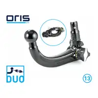 ORIS 039-181 Anh&auml;ngerkupplung ABNEHMBAR + 13polig E-Satz f&uuml;r AUDI A4 B8 A5 8T