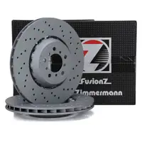 Zimmermann FORMULA Z Brake Disc Set for BMW F87 M2, F80 M3, F82, F83 M4 (Front)