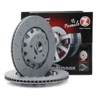 Zimmermann FORMULA Z Brake Disc Set for AUDI RS4 8W B9 and RS5 F5 (450 hp) &ndash; Rear