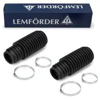 2x LEMF&Ouml;RDER 3012401 Spurstange Lenkmanschette f&uuml;r BMW 5er E39 MIT Servo vorne 32131092876