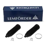 2x LEMF&Ouml;RDER 3583601 Lenkmanschette f&uuml;r BMW F10 F11 F07 F12 F13 F06 vorne 32106791561