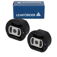 2x LEMF&Ouml;RDER Axle Housing Bearing for MERCEDES W124 (up to June 1995), rear lower outer, 1243510242