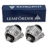2x LEMFÖRDER Motorlager Hydrolager BMW E81/82/88 E90-93 X1 E84 N42/43/45/46/47 22116773742