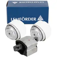 2x LEMF&Ouml;RDER Motorlager + Getriebelager f&uuml;r MERCEDES W203 C/A209 W211 R230 M112 M271