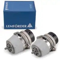 2x LEMF&Ouml;RDER Motorlager Hydrolager f&uuml;r AUDI Q7 PORSCHE Cayenne VW Touareg 3.0 D unten
