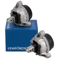 2x LEMF&Ouml;RDER 3699201 Motorlager f&uuml;r BMW 5er F10 520i 528i N20 links + rechts 22117935149