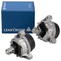 2x LEMF&Ouml;RDER Motorlager Hydrolager f&uuml;r BMW 5er F10 F11 518d 520d 525d N47 links + rechts