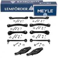 LEMF&Ouml;RDER / MEYLE Rep.-Satz Querlenker f&uuml;r MERCEDES 190 W201 W124 W210 hinten 10-teilig