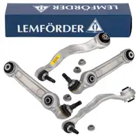 4x LEMF&Ouml;RDER Querlenker Radaufh&auml;ngung f&uuml;r BMW 5er G30 G31 OHNE xDrive Vorderachse unten