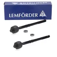 2x LEMF&Ouml;RDER 1266102 Tie rod for MERCEDES E-Class W210 S210, front inner, 2103380415