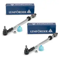 2x LEMF&Ouml;RDER Spurstange f&uuml;r PORSCHE 924 944 mit Servolenkung vorne au&szlig;en 94434703320