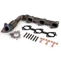 2x LRT Abgaskr&uuml;mmer + Montagesatz f&uuml;r MERCEDES W203 W204 W211 W212 W213 W164 W166 OM642