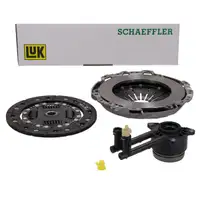 LUK 620331533 Kupplungssatz + Ausr&uuml;cklager f&uuml;r FORD Fiesta 6 MK6 1.25 B-Max 1.4 Ka+ 3 1.2
