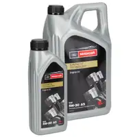 6L 6 Liter ORIGINAL Ford MOTORCRAFT A5 Motor&ouml;l &Ouml;l 5W-30 5W30 WSS-M2C913