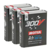 6L 6 Liter MOTUL 300V 24h LE MANS 10W-60 Motor&ouml;l Vollsynthetisch Motorsport RACING
