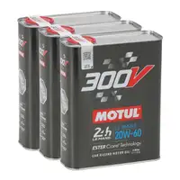 6L 6 Liter MOTUL 300V 24h LE MANS 20W-60 Motor&ouml;l Vollsynthetisch Motorsport RACING