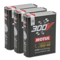 6L 6 Liter MOTUL 300V COMPETITION 5W-40 Motor&ouml;l Vollsynthetisch Motorsport RACING