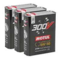 6L 6 Liter MOTUL 300V COMPETITION 5W-50 Motor&ouml;l Vollsynthetisch Motorsport RACING