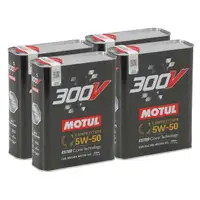 8L 8 Liter MOTUL 300V COMPETITION 5W-50 Motor&ouml;l Vollsynthetisch Motorsport RACING
