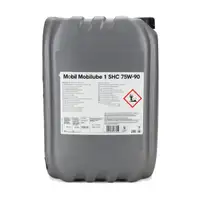 20L 20 Liter Mobil 1 Getriebe&ouml;l Mobilube 1 SHC 75W-90 75W90 API GL-4 GL-5