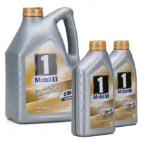 7L 7 Liter Mobil 1 FS 0W-40 Motor&ouml;l &Ouml;l MB 229.3/5 PORSCHE A40 VW 502/505.00