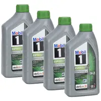 4L 4 Liter Mobil 1 ESP X2 0W-20 Motor&ouml;l &Ouml;l dexosD f&uuml;r PORSCHE C20 VW 508/509.00 MB 229.71