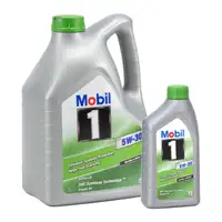 6L 6 Liter Mobil 1 ESP 5W-30 Motor&ouml;l f&uuml;r BMW LL-04 MB 229.31/.51 PORSCHE C30 VW 504/507.00