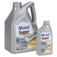 6L 6 Liter Mobil 1 SUPER 3000 FORMULA 5 5W-30 Motor&ouml;l f&uuml;r MB 229.31/51/52 VW 504/507.00
