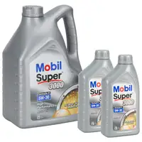 7L 7 Liter Mobil 1 SUPER 3000 FORMULA 5 5W-30 Motor&ouml;l f&uuml;r MB 229.31/51/52 VW 504/507.00