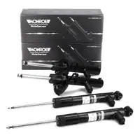4x MONROE Sto&szlig;d&auml;mpfer f&uuml;r VW Golf 7 Passat B8 Tiguan Touran AUDI Q2 GA vorne + hinten